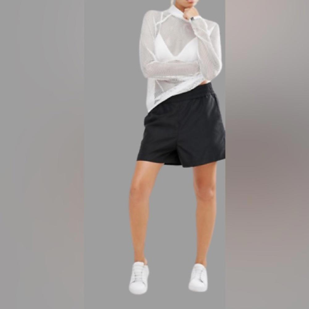 Puma White Long Sleeve Mesh  Top
